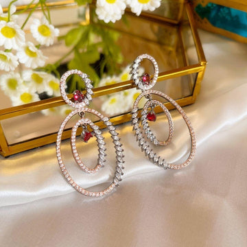 American Diamond Earrings for women - Kiasha