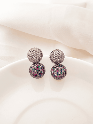 Celebrity style premium studs earrings