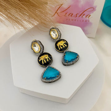 Celebrity-Inspired Victorian Earrings by Kiasha Jewellery - Kiasha