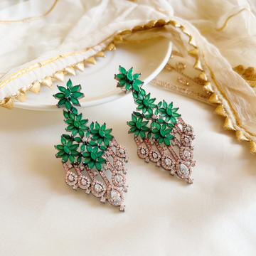 Kiasha Celebrity Inspired Drop Earrings - Kiasha 