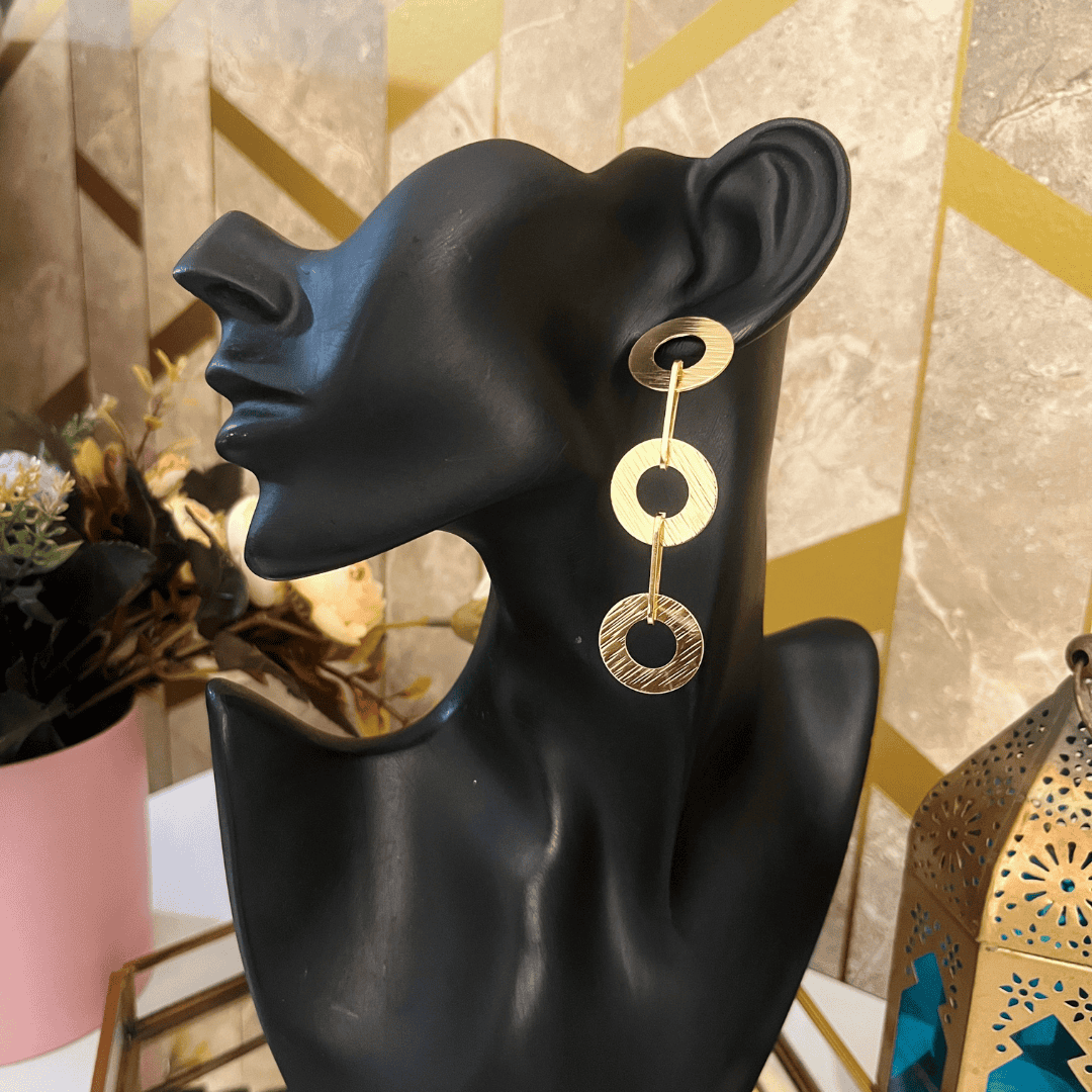 Kiasha Anti-Tarnish long Earrings for Daily Glam - Kiasha 