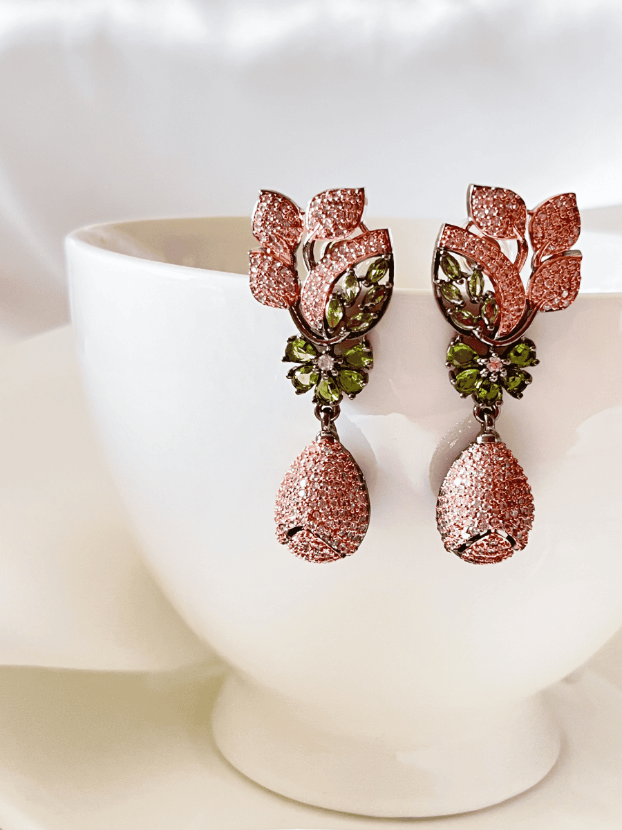 Zircon Drop Earrings for women