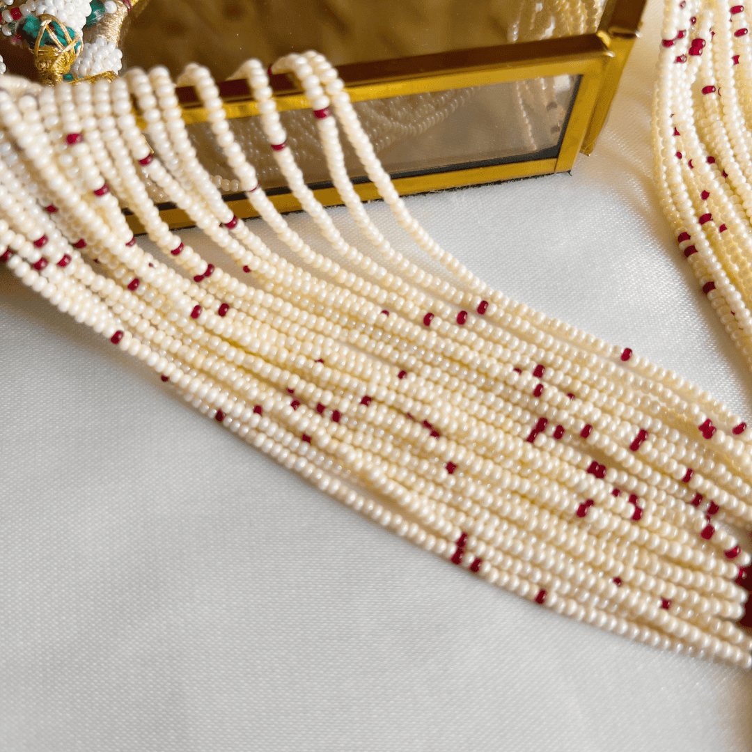 Tayani Kundan Long Necklace Set for Women - Kiasha 
