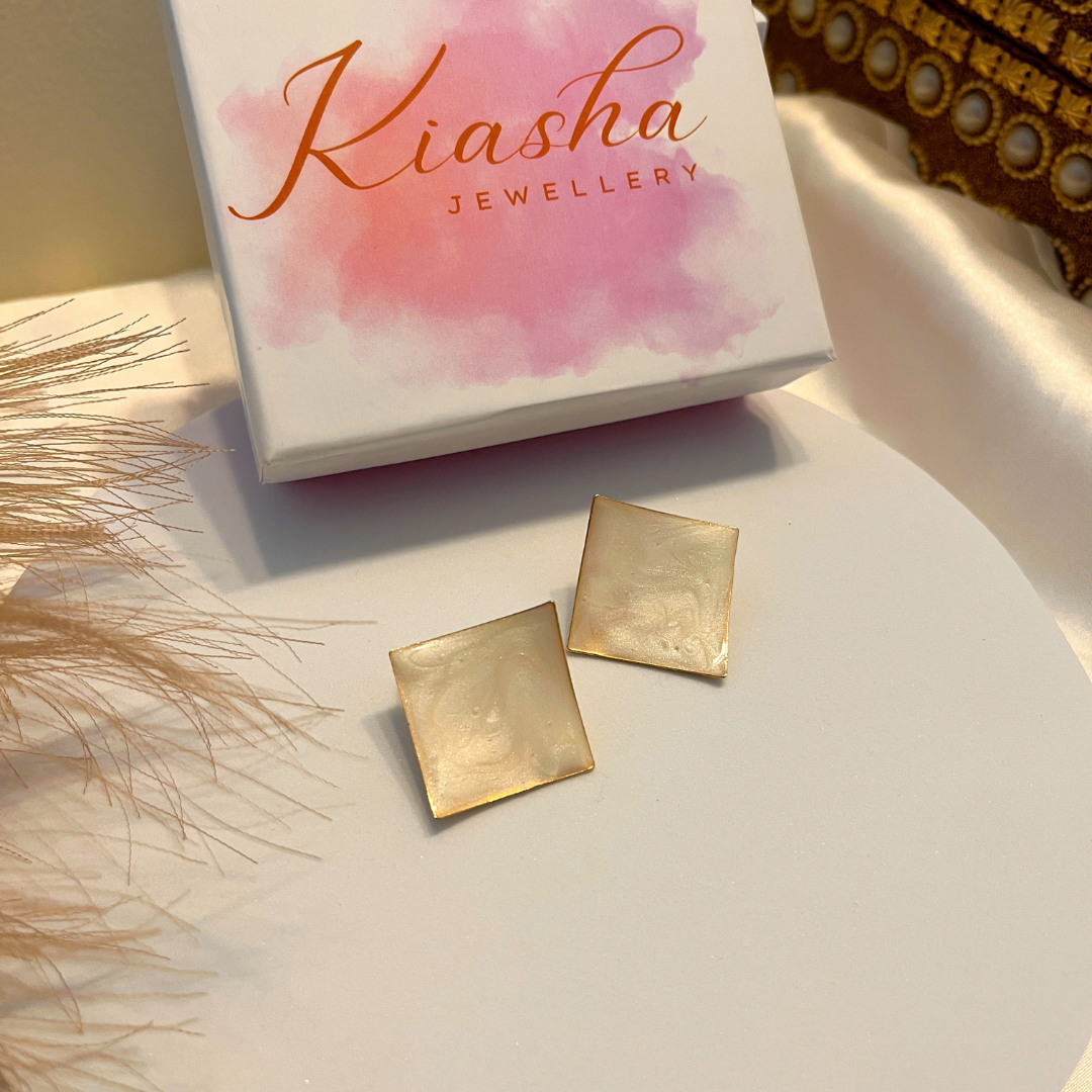 Kiasha Anti-Tarnish long Hoop Earrings for Daily Glam (Design4) - Kiasha 