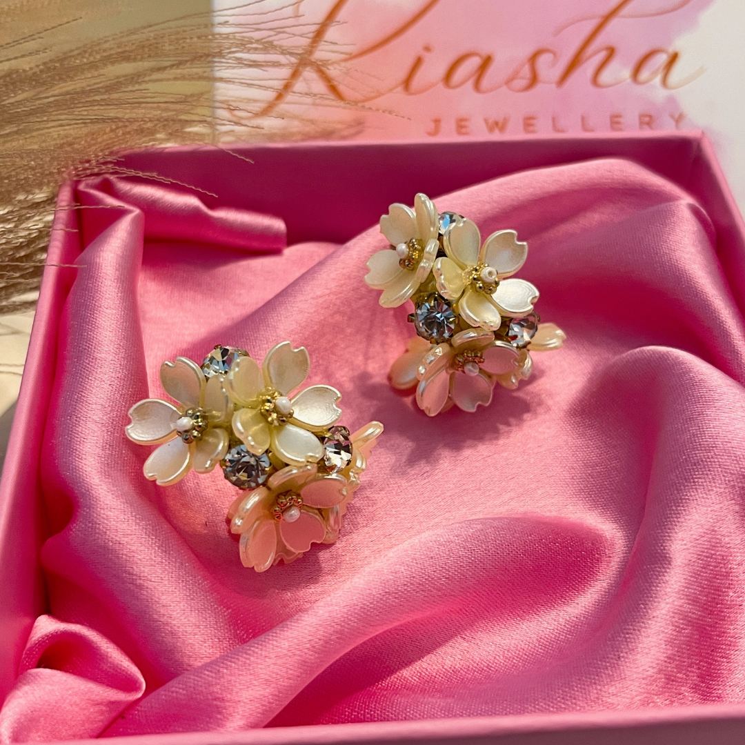 Kiasha Anti-Tarnish long Hoop Earrings for Daily Glam (Design3) - Kiasha 
