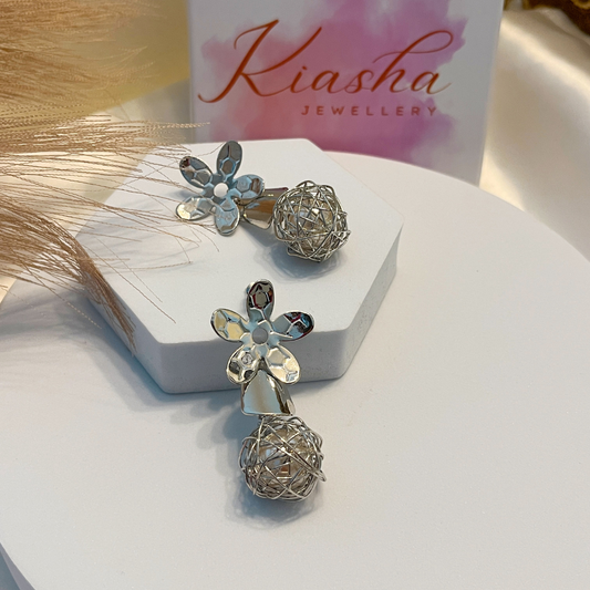 Kiasha Anti-Tarnish long Earrings for Daily Glam (Design2) - Kiasha 