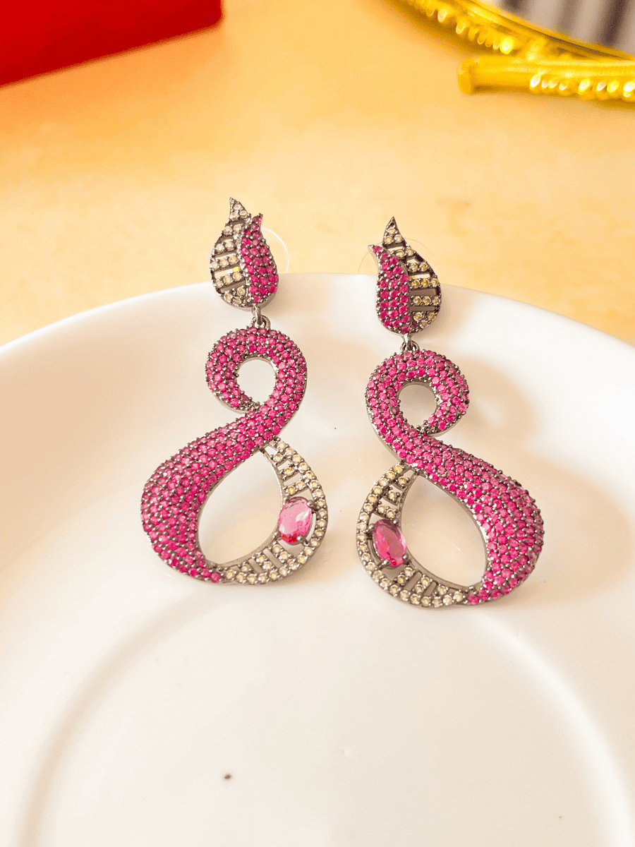 Zircon Drop Earrings for women