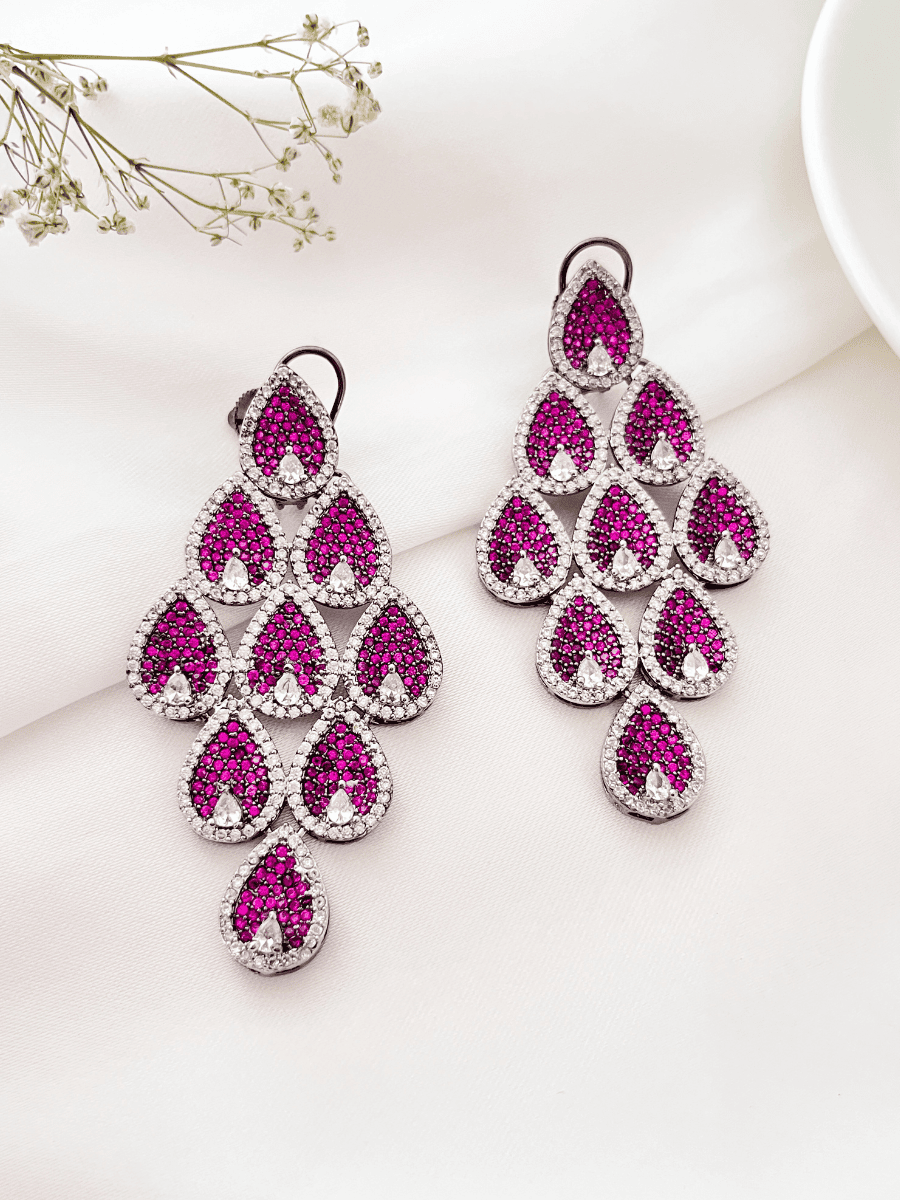 Celebrity Inspired Zircon Earrings for women