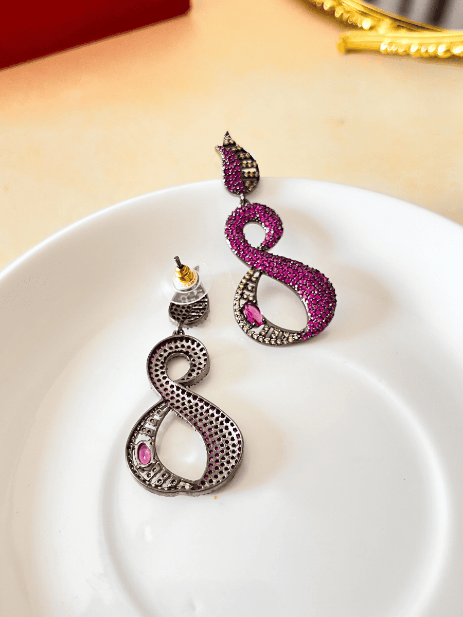 Zircon Drop Earrings for women