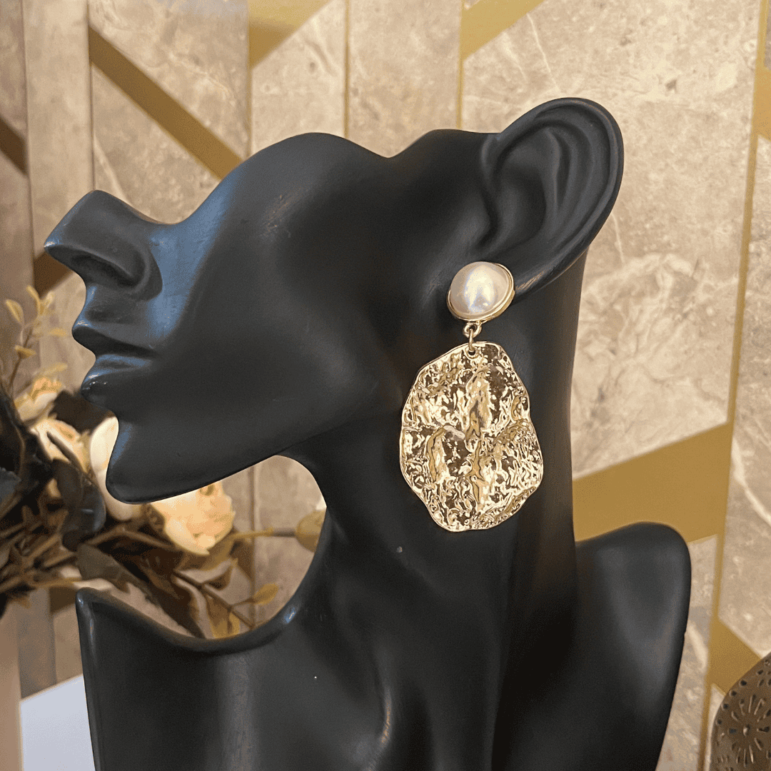 Kiasha Anti-Tarnish Long Celebrity-Inspired Earrings for Effortless Elegance - Kiasha 