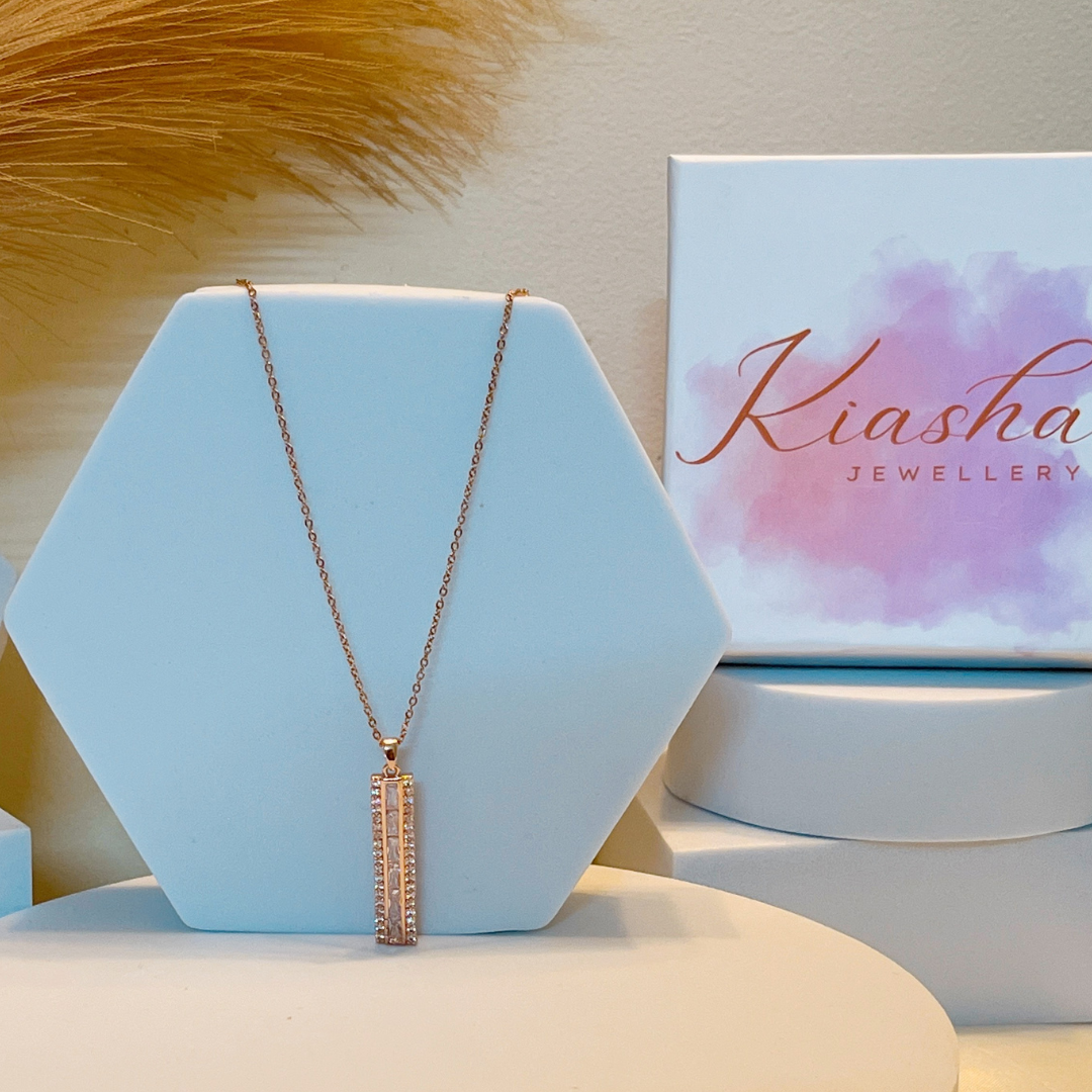 Kiasha Anti-Tarnish Revolving Pendent Necklace without Earrings(Design-10) - Kiasha 