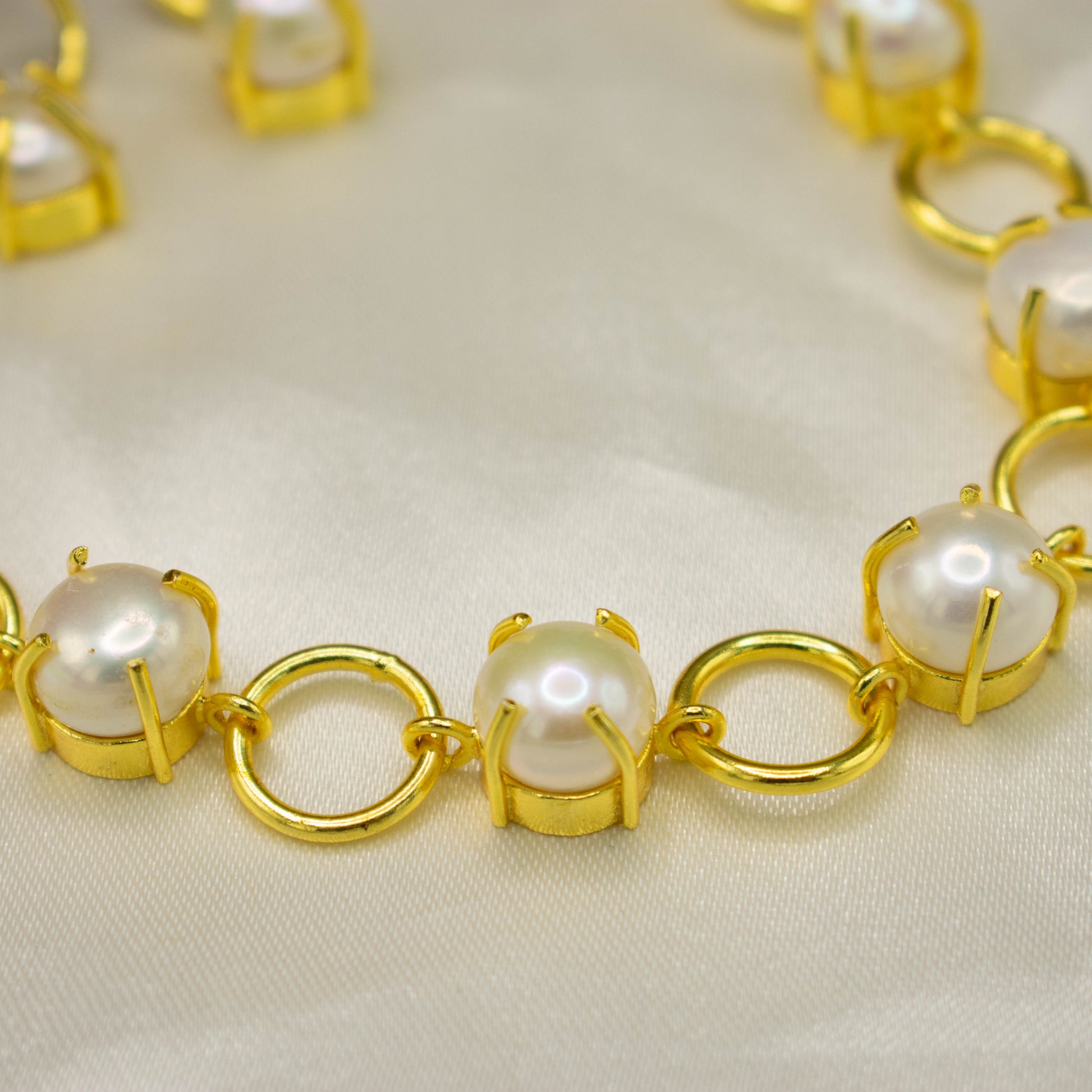 Original Mother of Pearls Necklace set for Women - Kiasha 